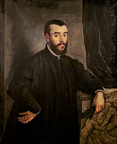 Ritratto di Andreas Vesalius (1514-64) da Jacopo Robusti Tintoretto